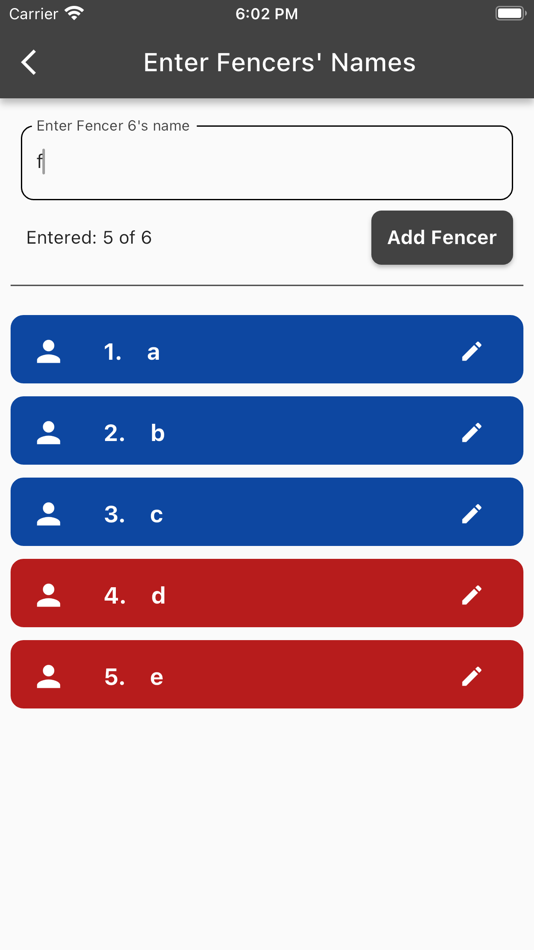 #3. Fencing Scores (iOS) Podle: Jian Yang Lim