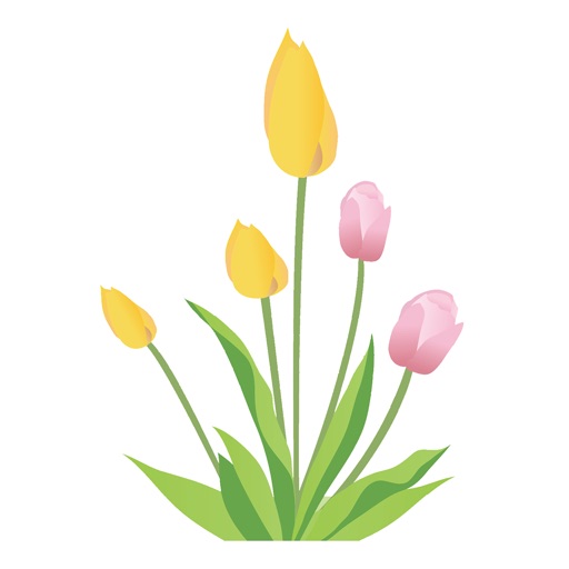 Sticker tulip