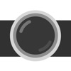 Pitch-dark camera icon