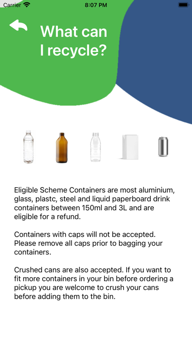 Recycle for Refunds Screenshot