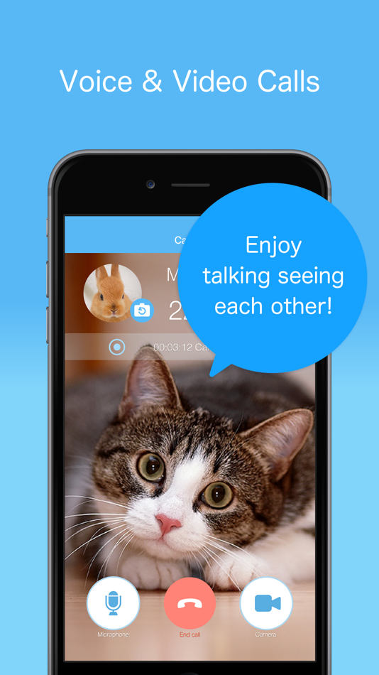 #2. SkyPhone - Voice & Video Calls (iOS) 由: QuadSystem Co., Ltd.