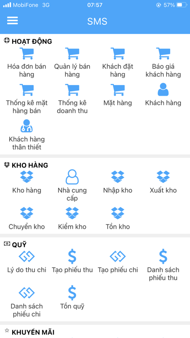 Quản lý bán hàng Screenshot