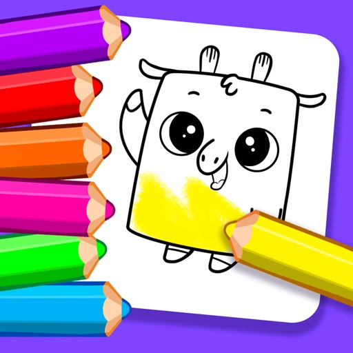 Bibi Drawing & Color Kids Game iOS App