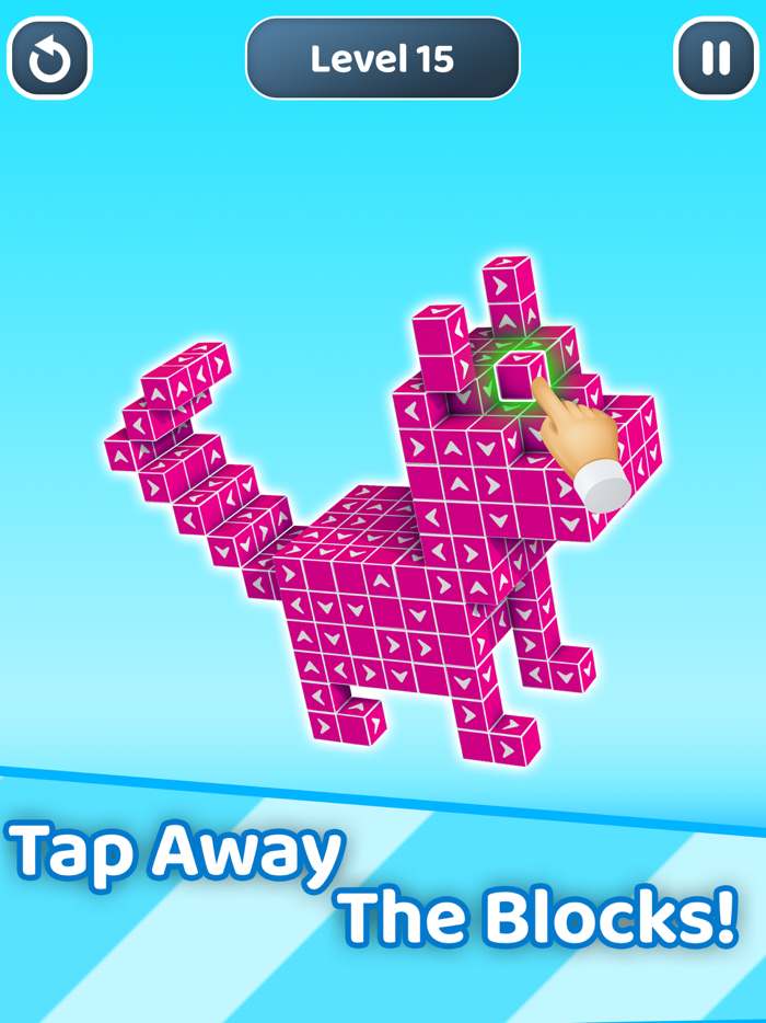 Tap Away 3D Puzzle Game