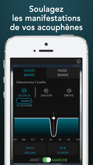 Screenshot #1 pour Aide acouphènes
