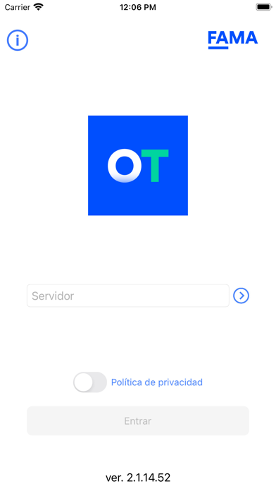 Fama Orden de Trabajo Screenshot
