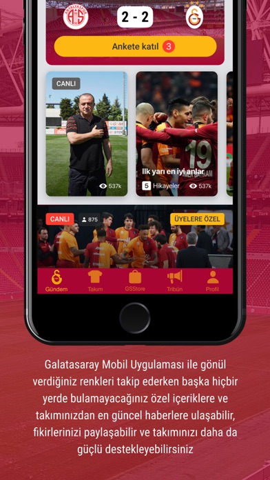 Galatasaray SK Screenshot