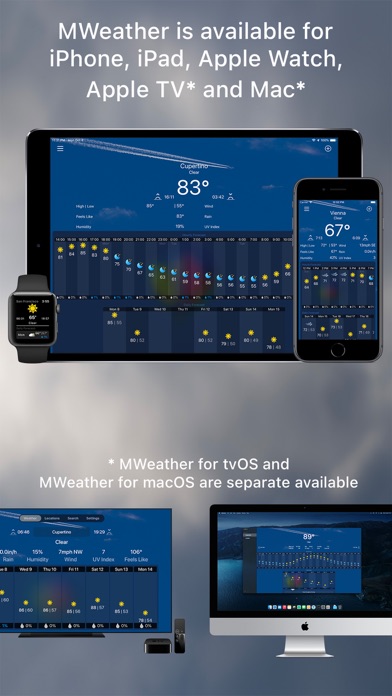 MWeather - Weather Forecastのおすすめ画像6