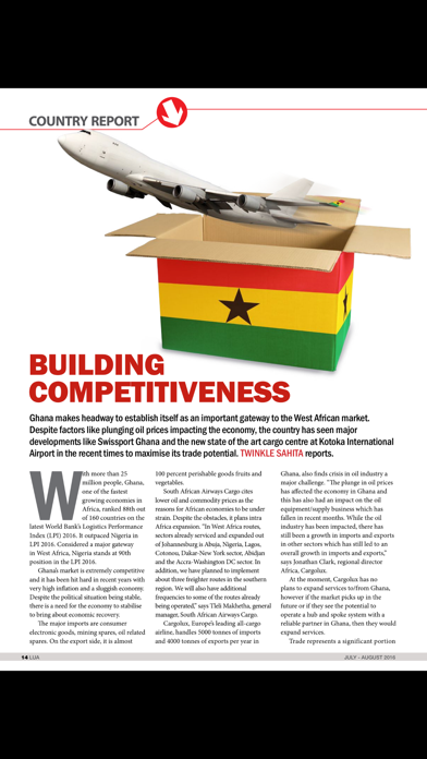 Logistics Update Africa Screenshot
