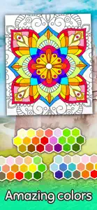 Mandala Coloring Pages Game screenshot #7 for iPhone