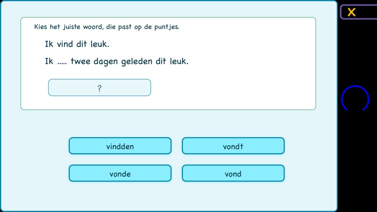 Werkwoorden vervoegen