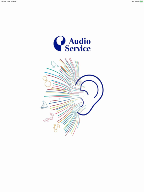 Screenshot #4 pour AudioService App