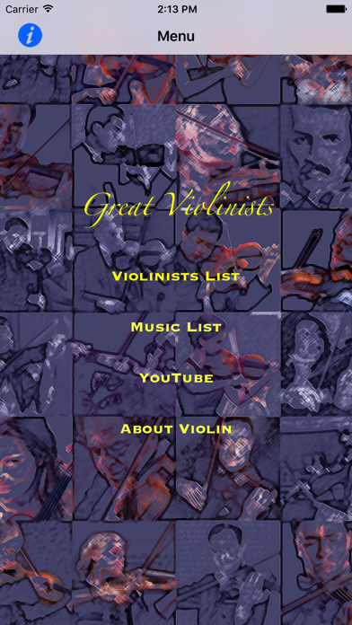 Screenshot #1 pour The Great Violinists