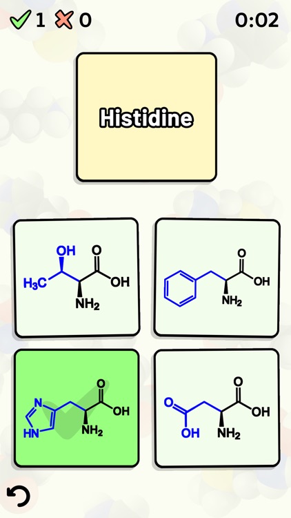 Amino Acid Quiz screenshot-0