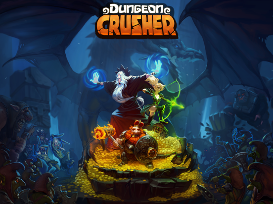 Dungeon Crusher: AFK Heroes iPad app afbeelding 1