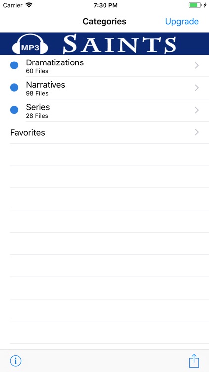 Catholic Saints Audio Library