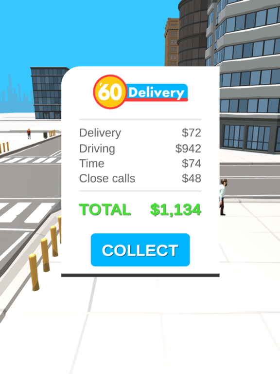 60 Seconds Delivery iPad screenshot