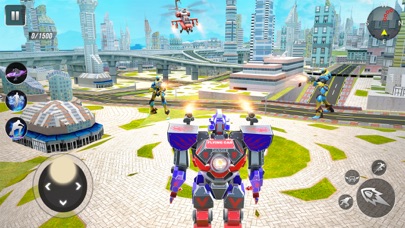 Flying Car: Robot Car Games Screenshot