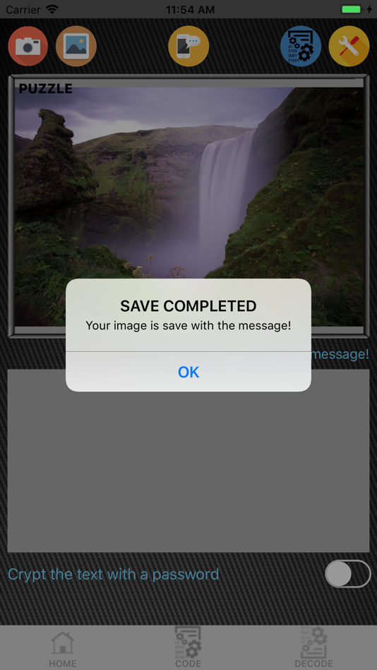 #3. CrypToPict (iOS) By: Yannick VENNET