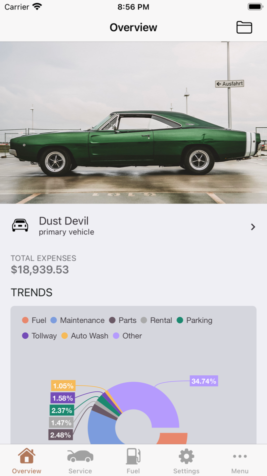#1. Vagn - vehicle management (iOS) 由: Deauville Group, LLC