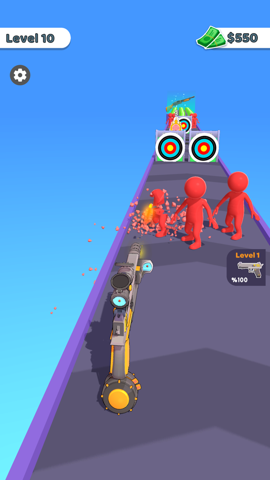 #4. Gun Builder Run! (iOS) Podle: Ozan Kasikci