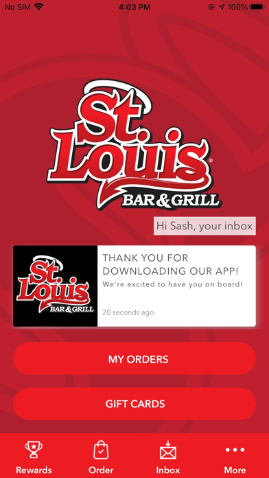 St. Louis Bar & Grill Screenshot