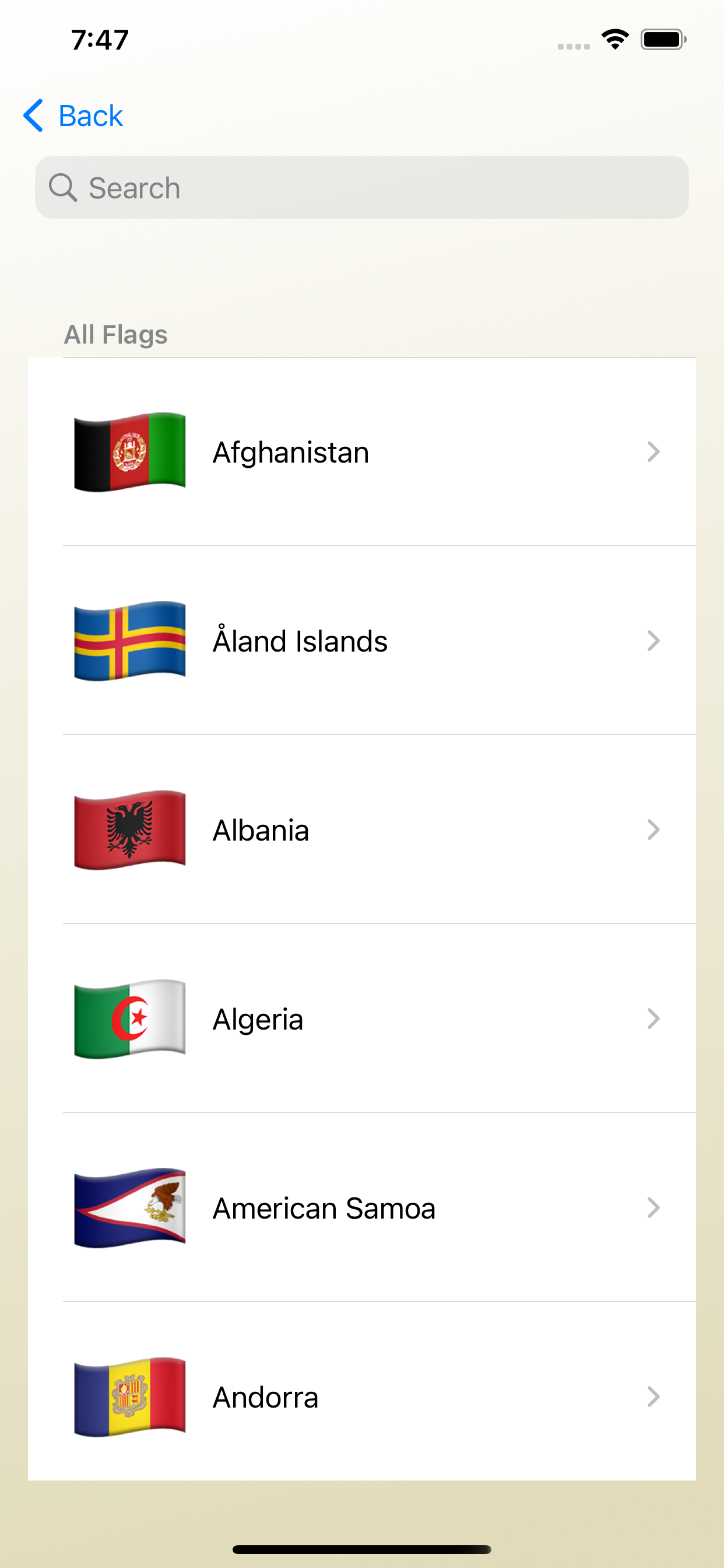 Flag Emoji Quiz