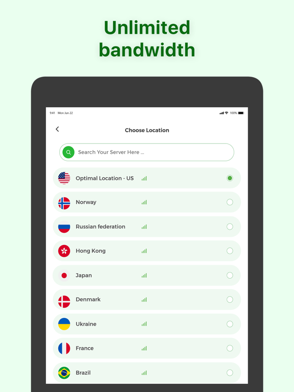 App VPN - Super Fast Unlimited iPad screenshot 8 - Utilities app