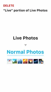 How to cancel & delete lean - clean up live photos 1