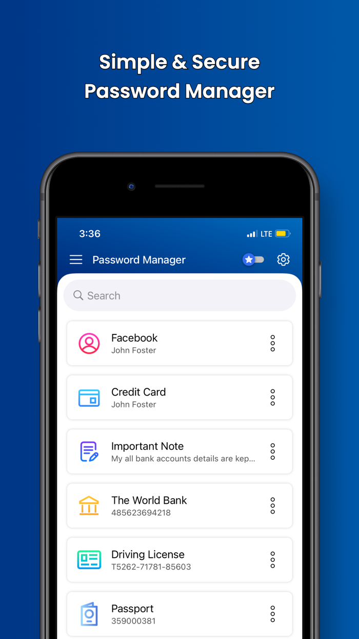 QuickPass - Password Manager