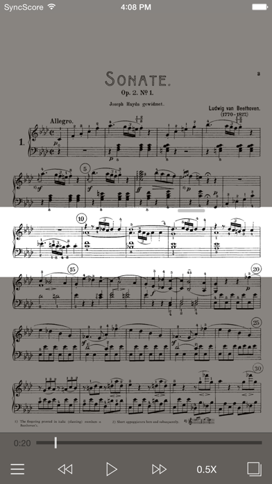 Beethoven All Piano Sonatas Screenshot
