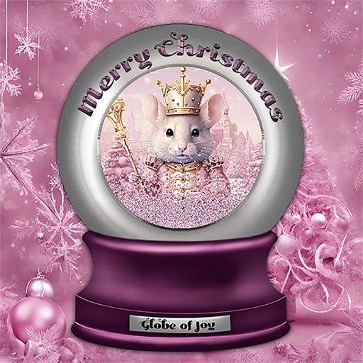 Pink Globe of Joy icon