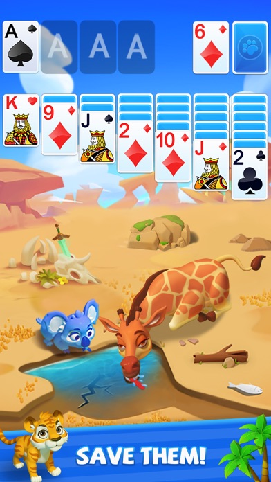 Solitaire - Wild Park Screenshot