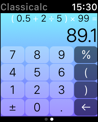 Classicalc calculator screenshot 18