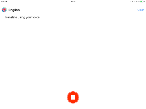 Translator » iPad screenshot 6 - Utilities app