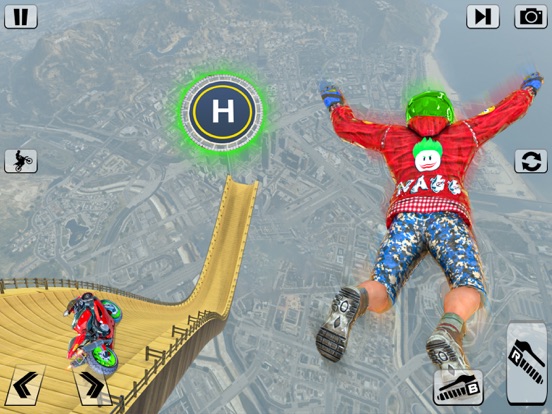 Screenshot #5 pour vélo 360 flip stunt jeu 3d