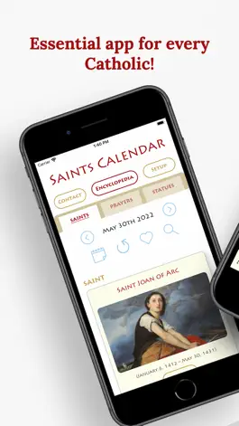 Game screenshot Catholic Saints Calendar Plus mod apk