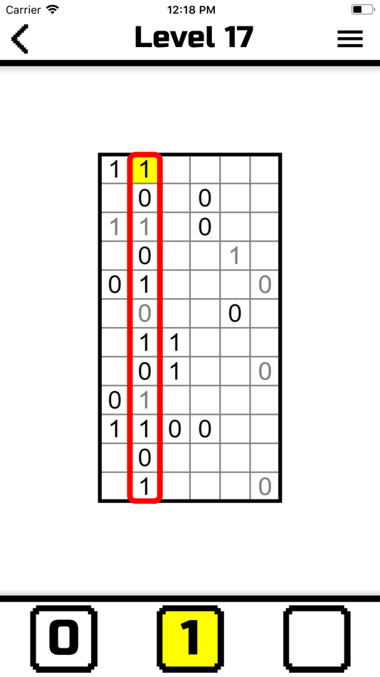 #5. Binary.1001 (iOS) 由: Aliaksandr Uvarau