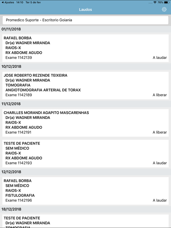 Promedico app screenshot 2