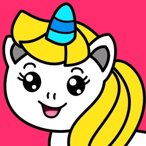 Unicorn Coloring Puzzle Games icon