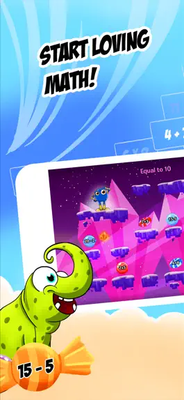 Game screenshot Monster Math 2: Kids Math Game apk