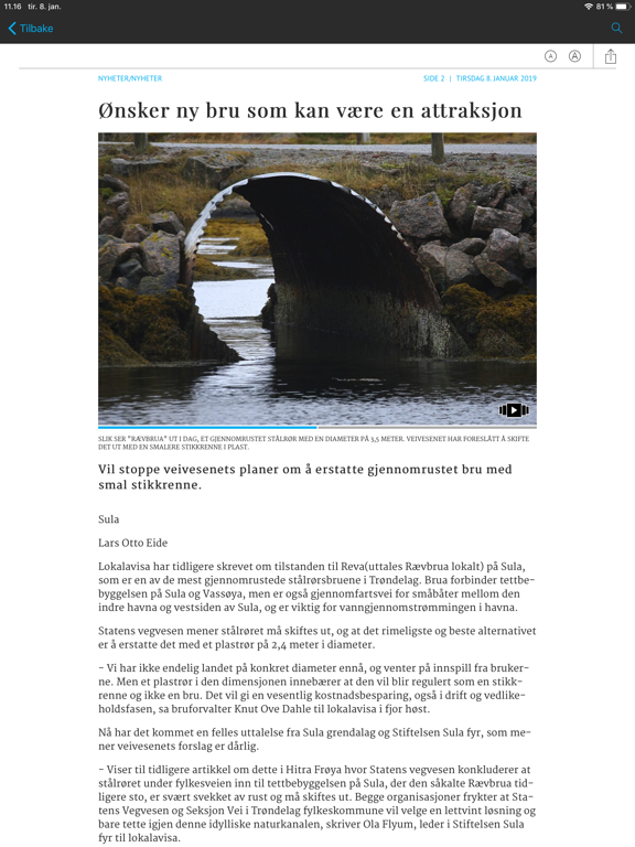 Screenshot #5 pour Hitra-Frøya eAvis