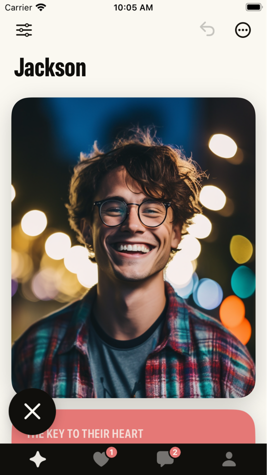 #6. Cosmic: Insightful Dating App (iOS) Podle: Michael Sayman