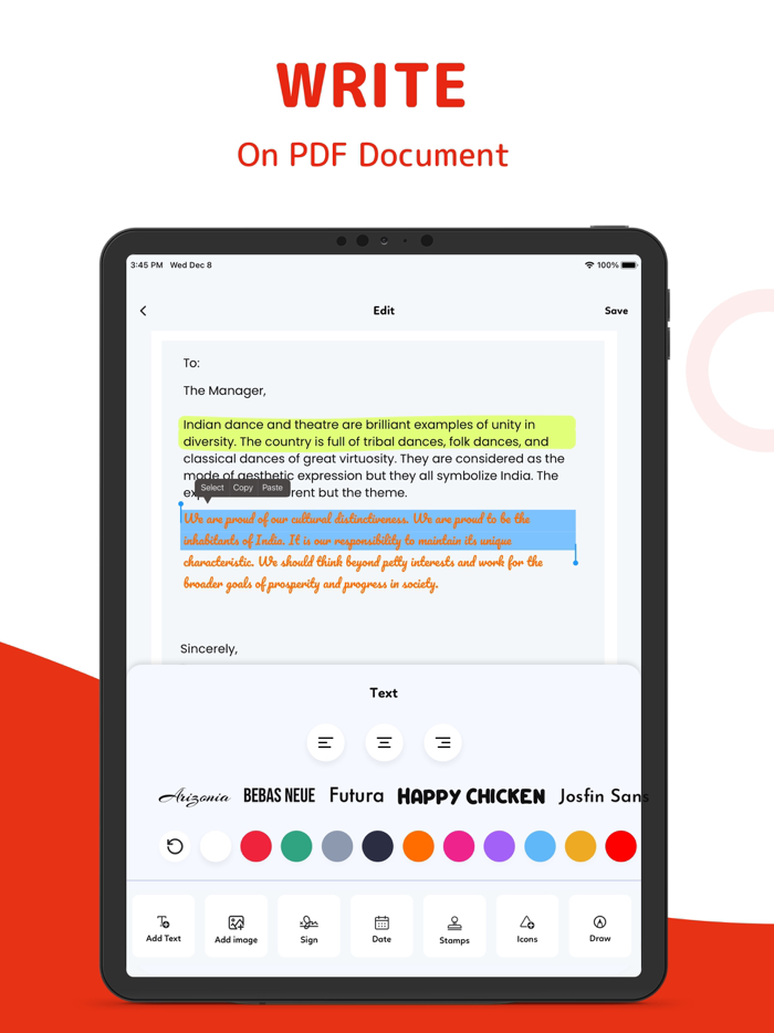 PDF Editor Fill Signature sign