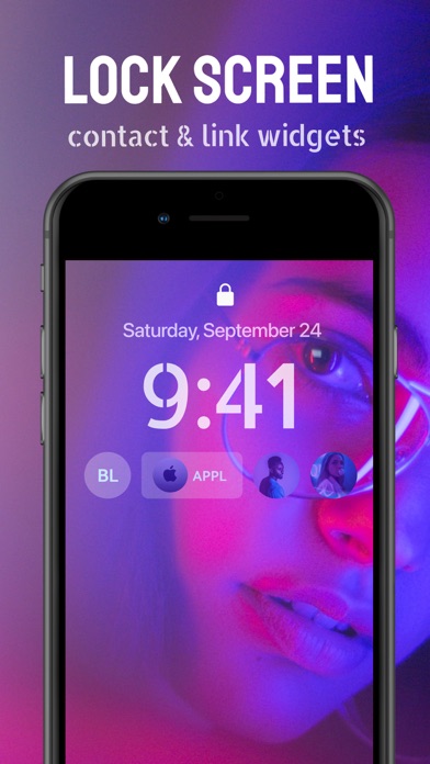 Lockscreen & Homescreen Widget Screenshot