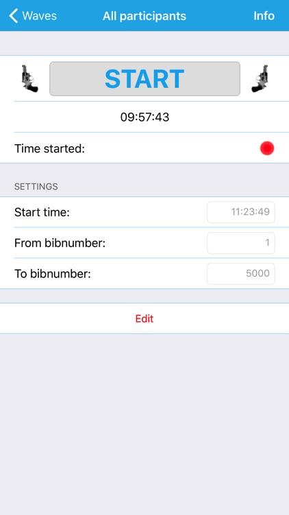 TridentResults App Timing