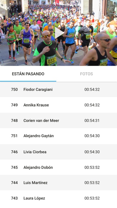 Live Federación  Atletismo CyL Screenshot