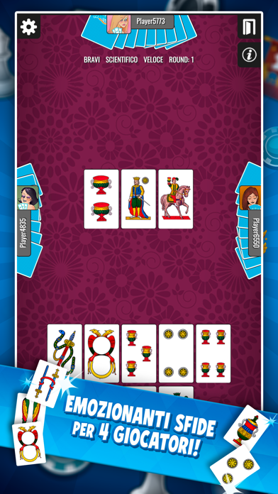 Scopone Più - Card Games Screenshot