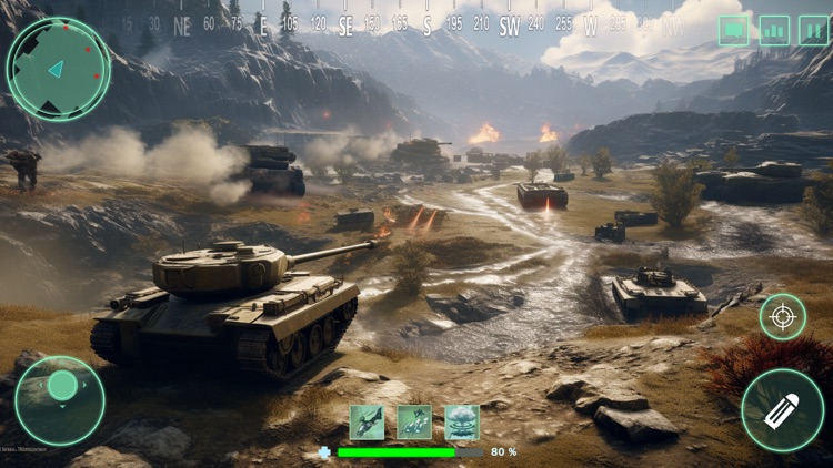 Tanks Blitz PvP Army Tank Game screenshot-3