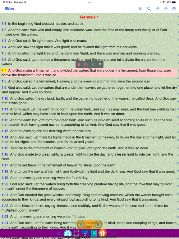 Screenshot #4 pour Catholic Audio Holy Bible